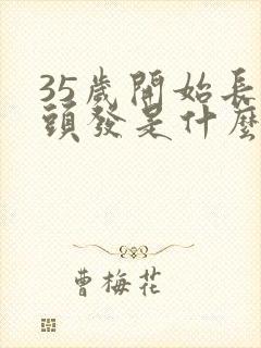 35岁开始长白头发是什么原因