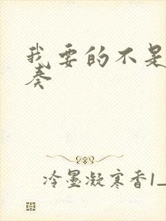 我要的不是雪伴奏