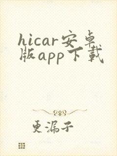 hicar安卓版app下载