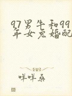 97男牛和99年女兔婚配好不好