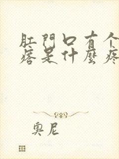 肛门口有个肉疙瘩是什么疼