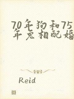 70年狗和75年兔相配婚姻如何封面