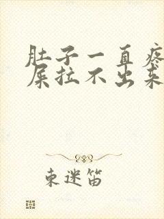 肚子一直疼想拉屎拉不出来,放屁