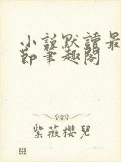 小说默读最新章节笔趣阁