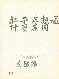 肚子疼想呕吐是什么原因