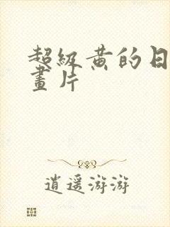 超级黄的日本动画片