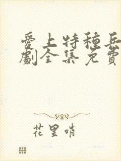 爱上特种兵连续剧全集免费观看