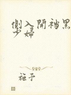 侧入开裆黑丝女少妇