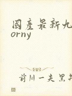 国产最新九色porny