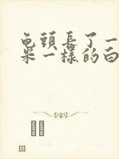 龟头长了一粒像米一样的白色异物