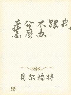 老公不跟我离婚怎么办