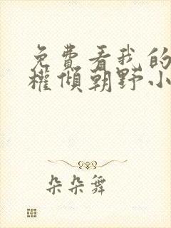 免费看我的夫君权倾朝野小说