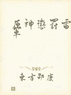 原神惩罚雷电将军