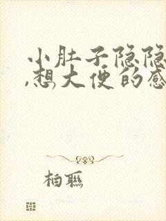 小肚子隐隐作痛,想大便的感觉