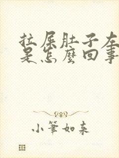 拉屎肚子左边疼是怎么回事