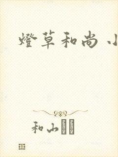 灯草和尚 小说封面