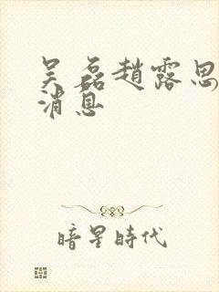 吴磊赵露思最新消息