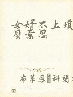 女婿不上坟是什么意思