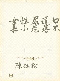 女性尿道口边上长小疙瘩不疼不痒封面