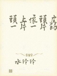 头上像头皮屑的一片一片的怎么治