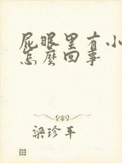 屁眼里有小肉球怎么回事封面