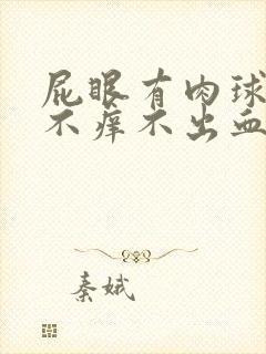 屁眼有肉球不疼不痒不出血