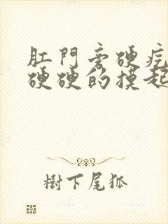 肛门旁硬疙瘩,硬硬的摸起来不疼