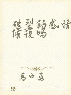 破裂的感情还能修复吗封面