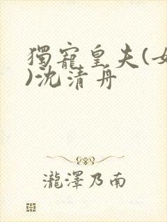 独宠皇夫(女尊)沈清舟