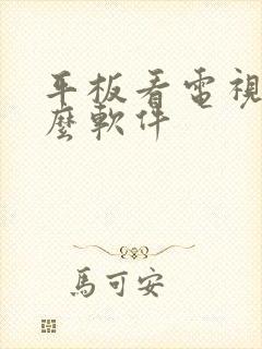 平板看电视用什么软件