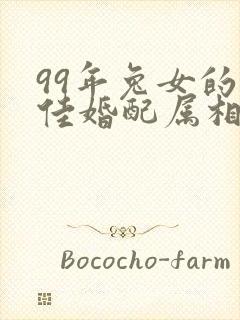 99年兔女的最佳婚配属相