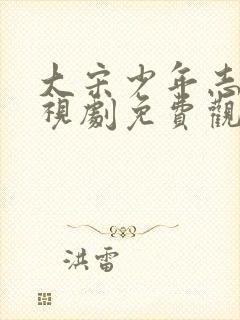 大宋少年志2电视剧免费观看全集在线播放