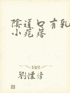 阴道口有乳头状小疙瘩