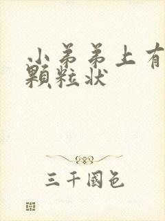 小弟弟上有白色颗粒状封面