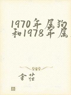 1970年属狗和1978年属马婚配如何封面