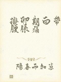 排卵期白带多小腹胀痛