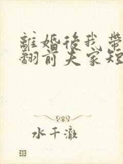 离婚后我带娃虐翻前夫家短剧全集免费观看封面