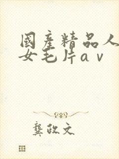 国产精品人妻熟女毛片aⅴ