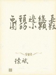 龟头边缘长了一圈的小颗粒