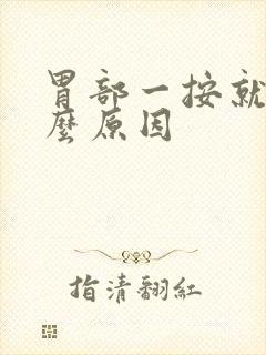 胃部一按就痛什么原因