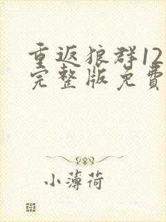 重返狼群12集完整版免费观看