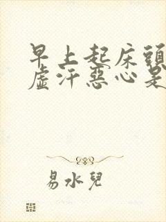 早上起床头晕冒虚汗恶心是什么原因