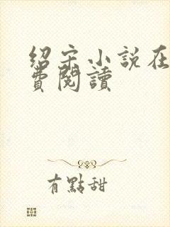 绍宋小说在线免费阅读