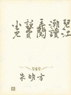 小说弄潮儿全文免费阅读江离