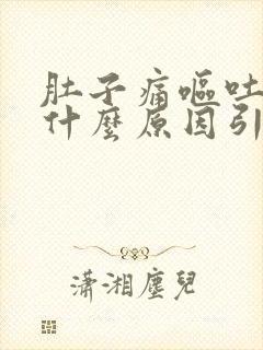 肚子痛呕吐不拉什么原因引起的