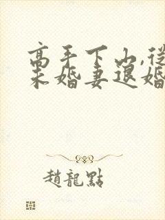 高手下山,从跟未婚妻退婚开始在线看小说封面