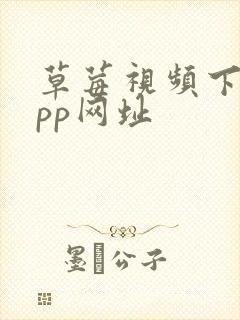 草莓视频下载app网址封面