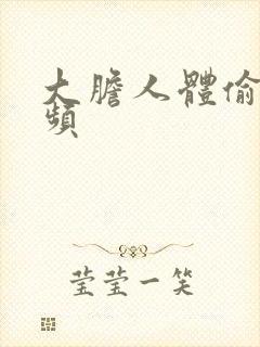 大胆人体偷拍视频