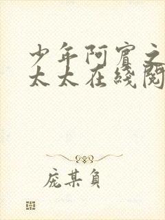 少年阿宾之房东太太在线阅读