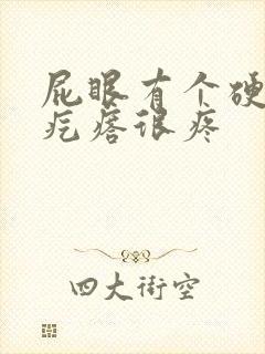 屁眼有个硬硬的疙瘩很疼